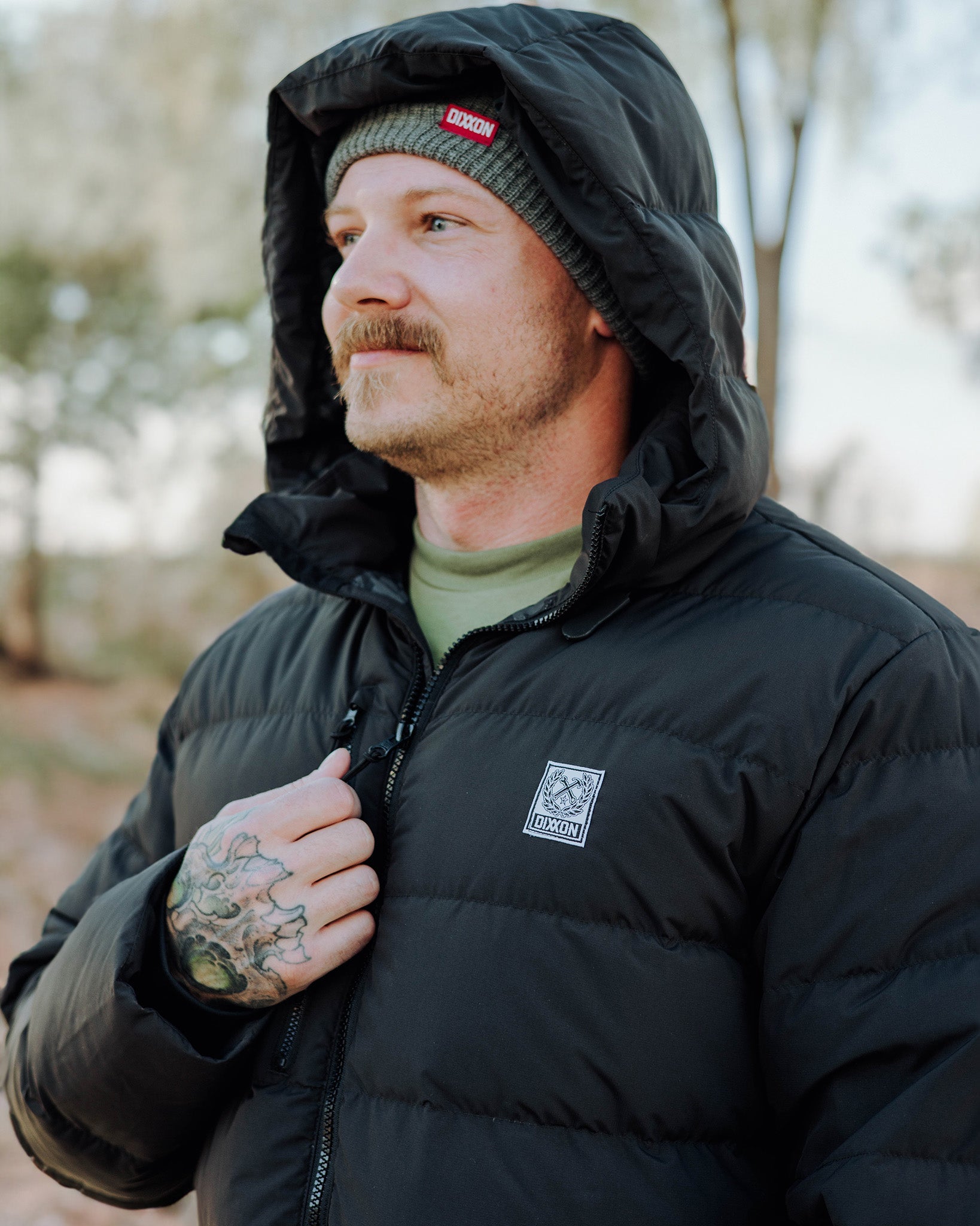 The Ridge Down Jacket - Black - Dixxon Flannel Co.