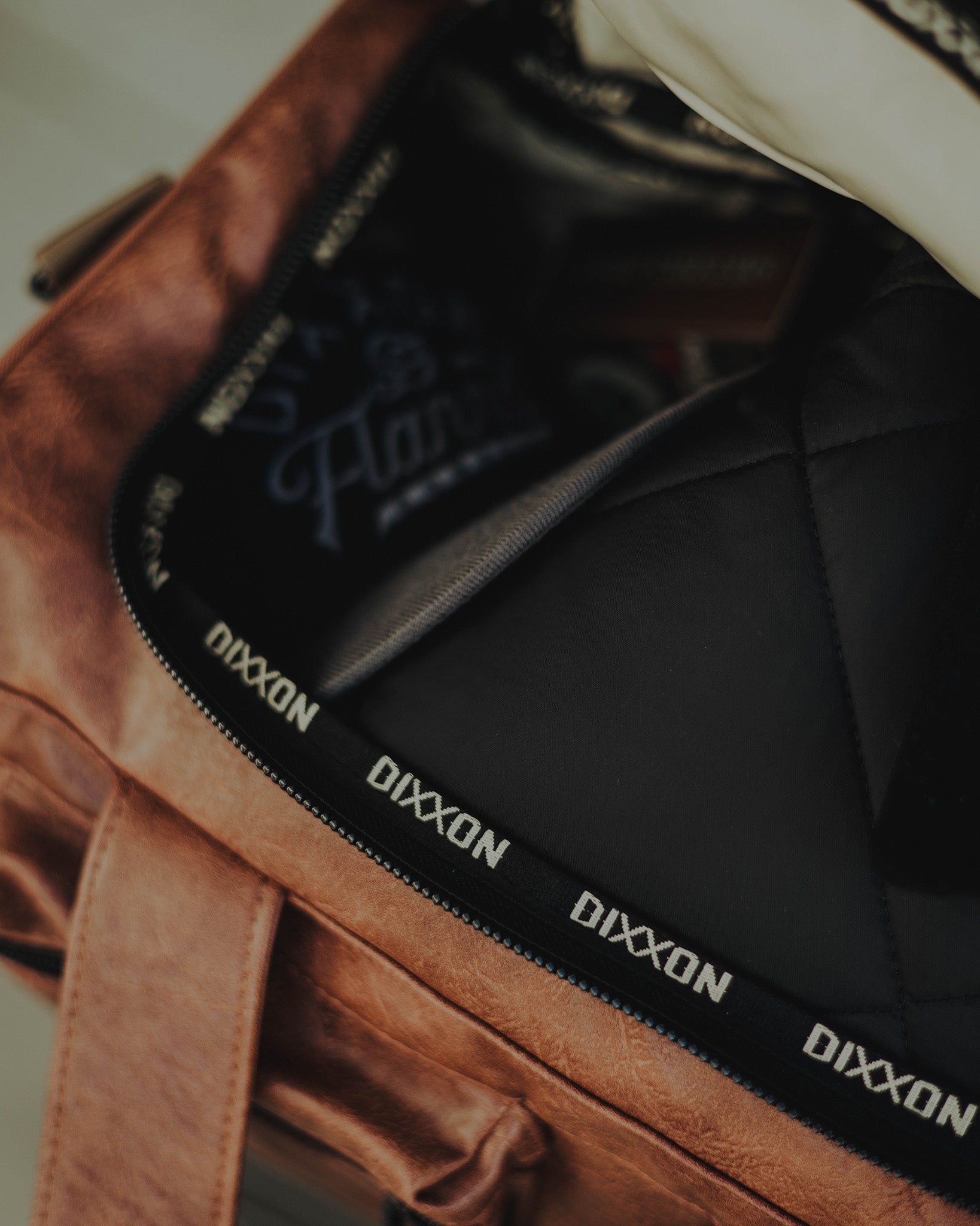 Duffle Bag - Brown Distressed Leather - Dixxon Flannel Co.