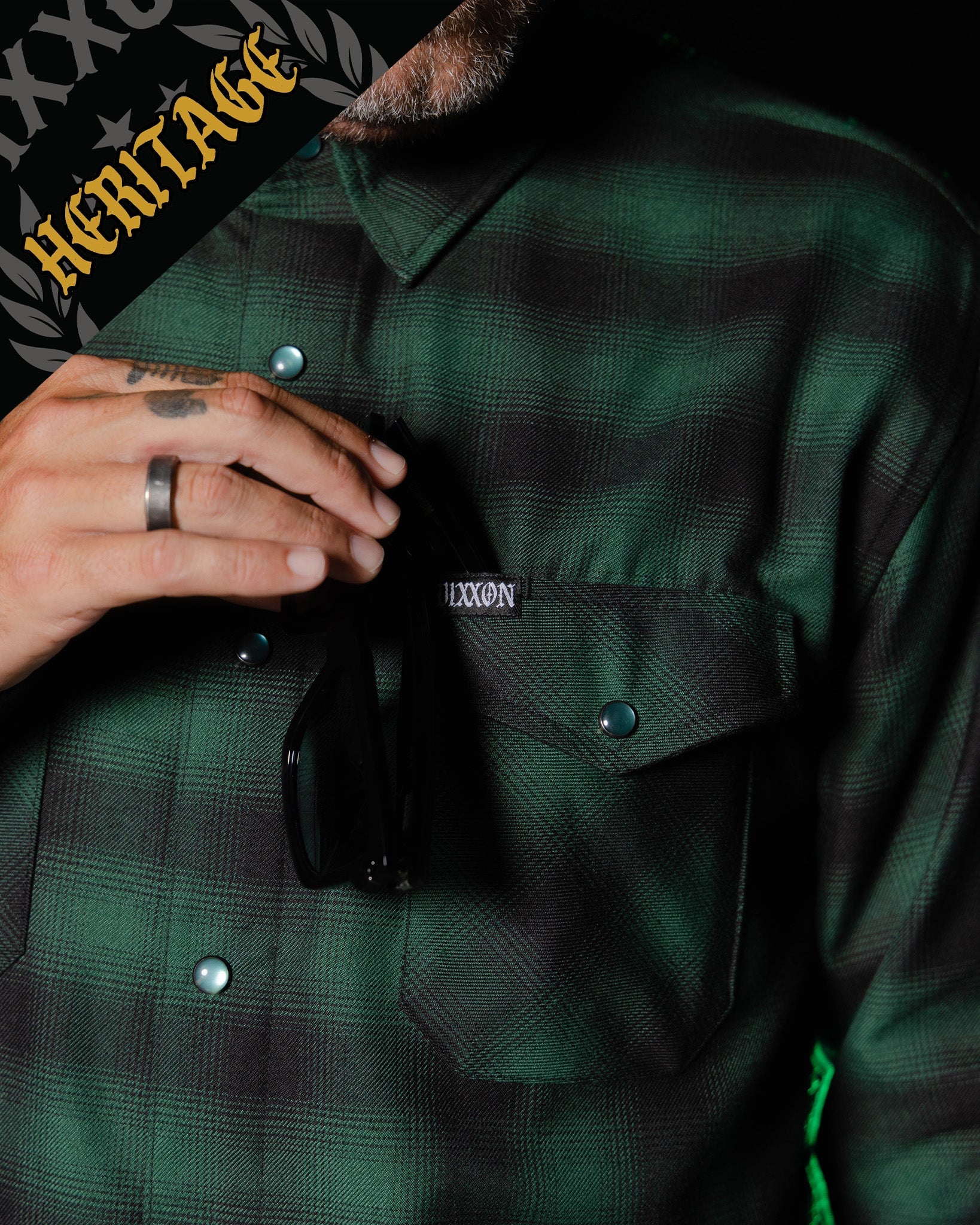 Absinthe Heritage Flannel - Dixxon Flannel Co.