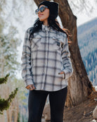 Women's Aspen Sherpa Lined Flannel Jacket - Dixxon Flannel Co.