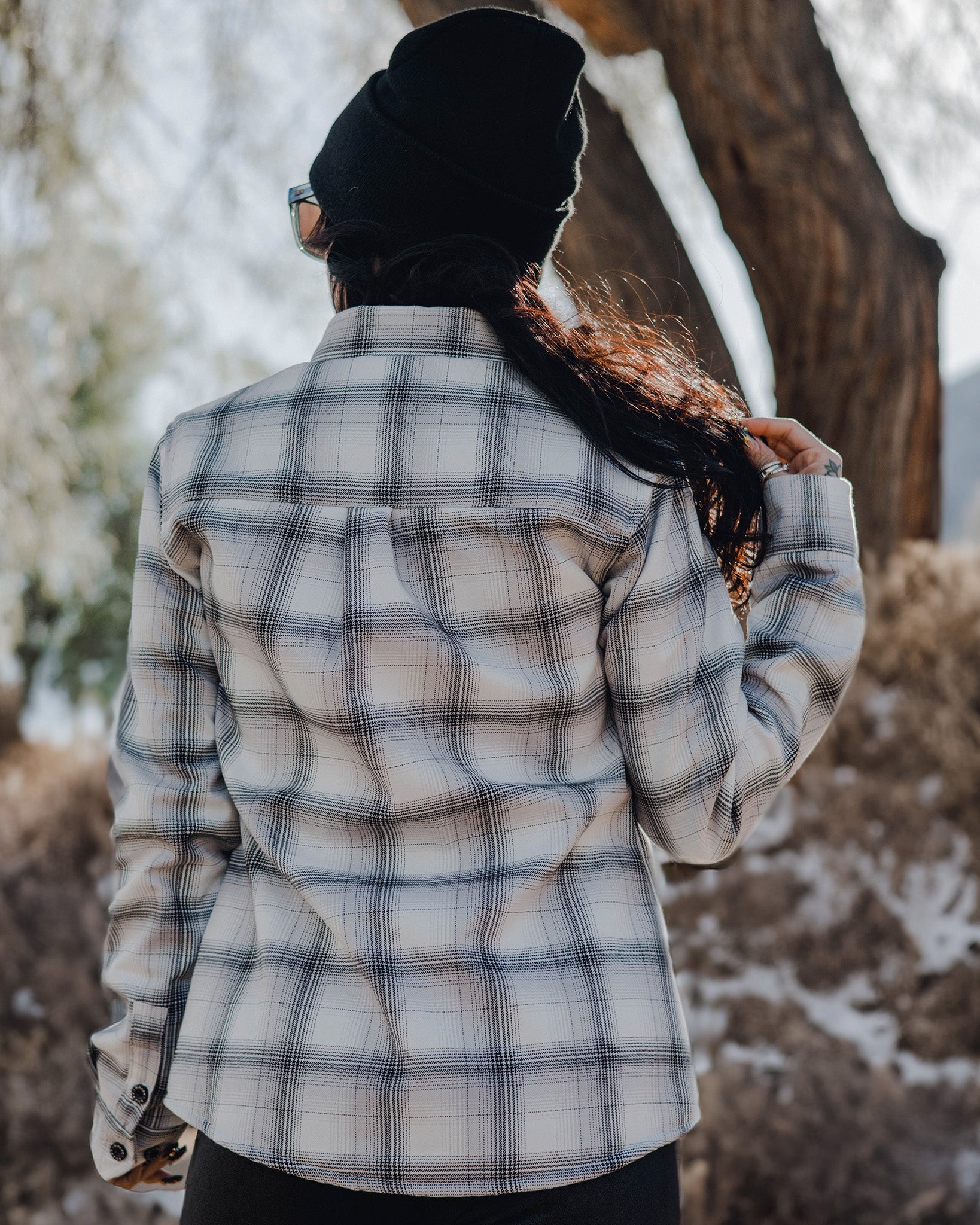 Women's Aspen Sherpa Lined Flannel Jacket - Dixxon Flannel Co.