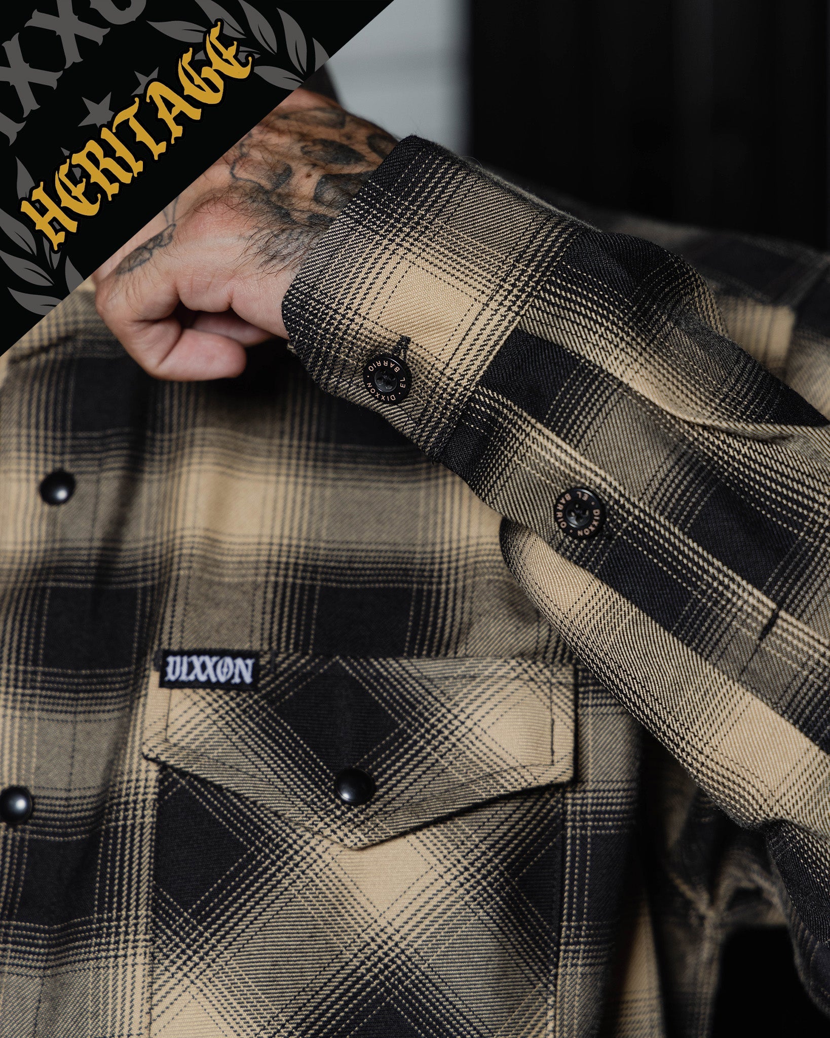 Barrio Heritage Flannel - Dixxon Flannel Co.