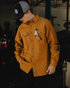 Work Shirt Long Sleeve - Tan - Dixxon Flannel Co. 