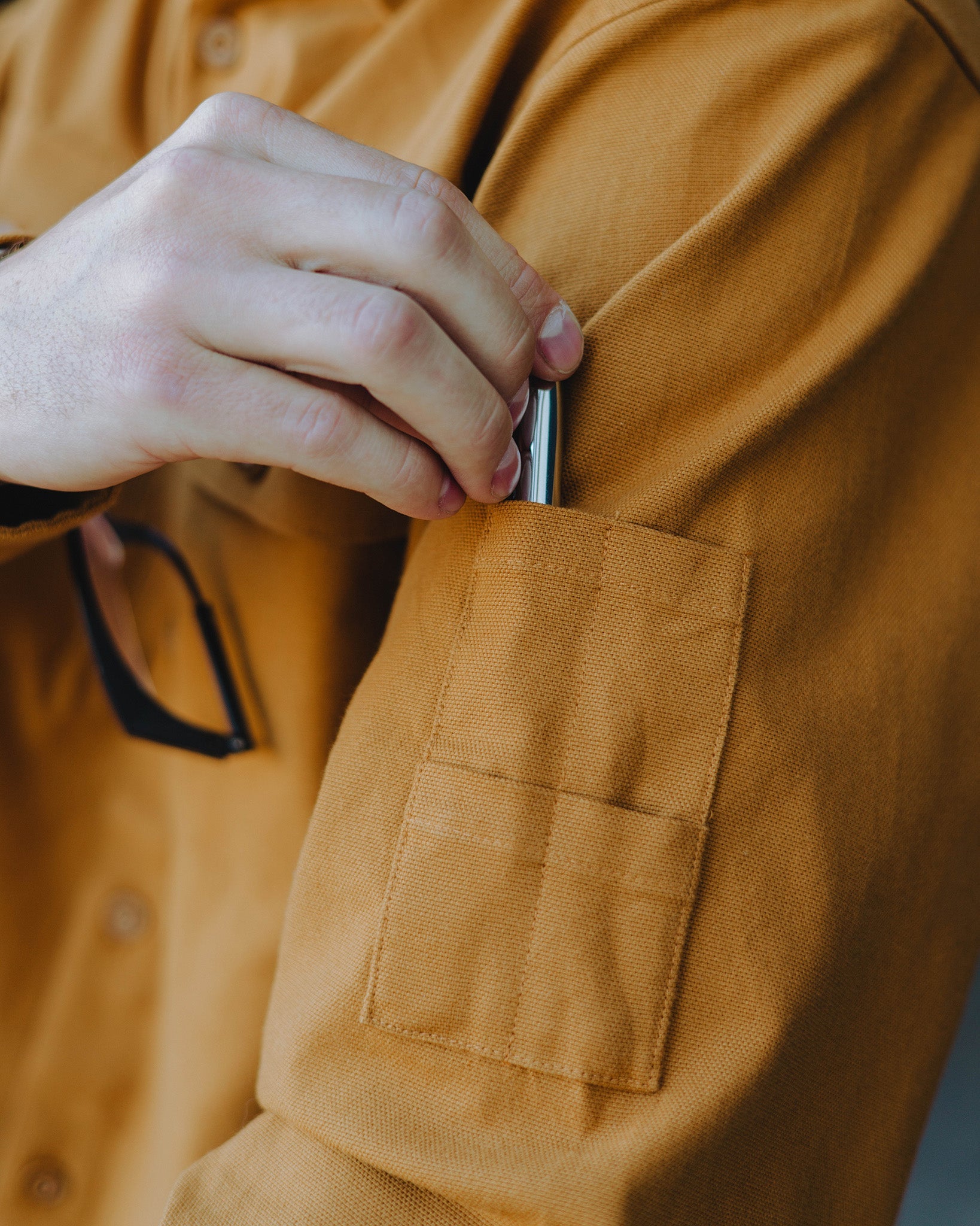 Work Shirt Long Sleeve - Tan - Dixxon Flannel Co. 