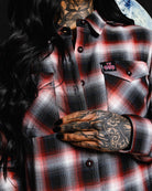 Women's In Flames Lunar Strain Flannel - Dixxon Flannel Co.