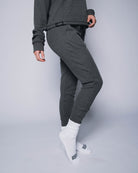 Women's Waffle Knit Joggers - Dark Grey | Dixxon Flannel Co.