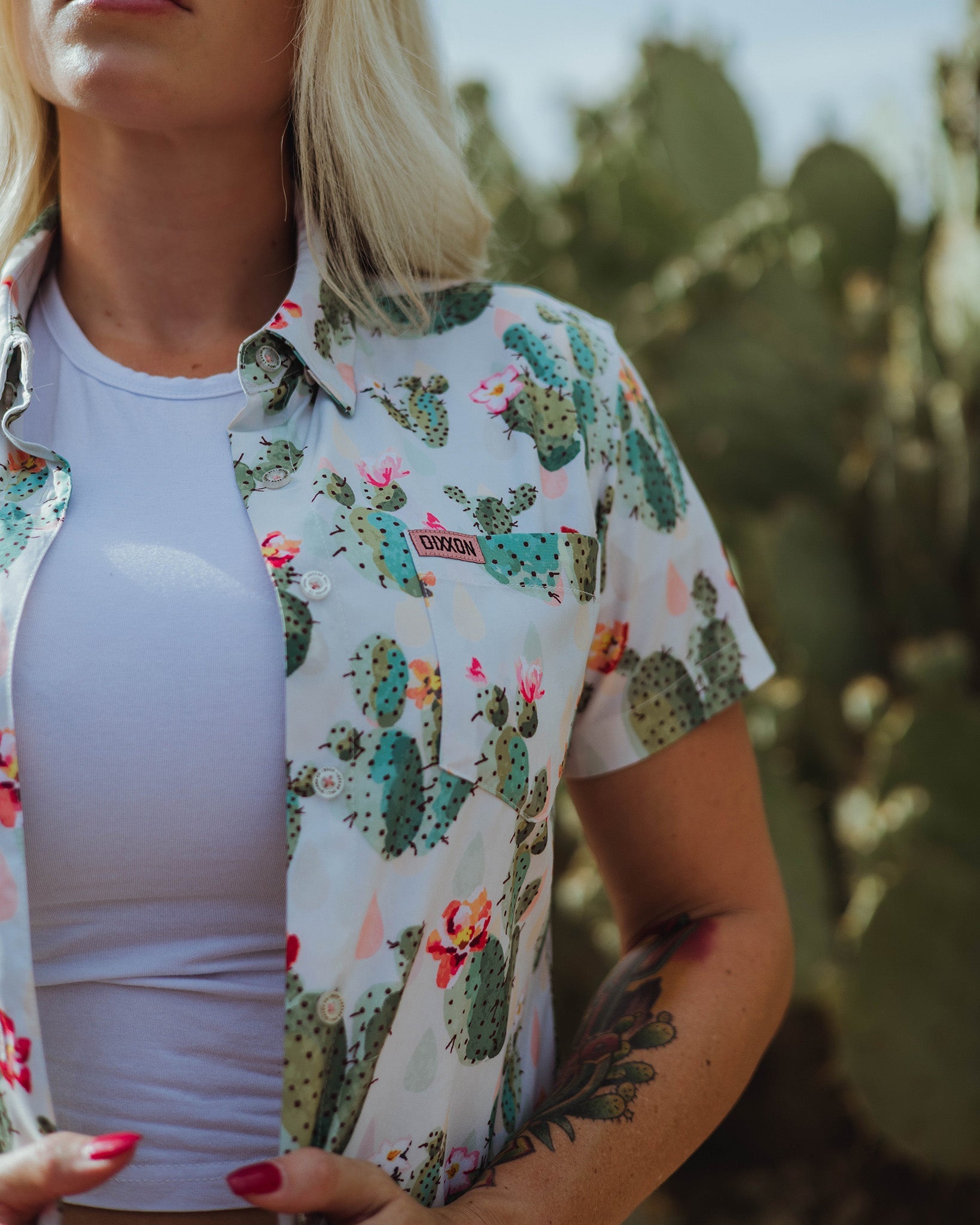 Women's Desert Rose Short Sleeve - Dixxon Flannel Co. 