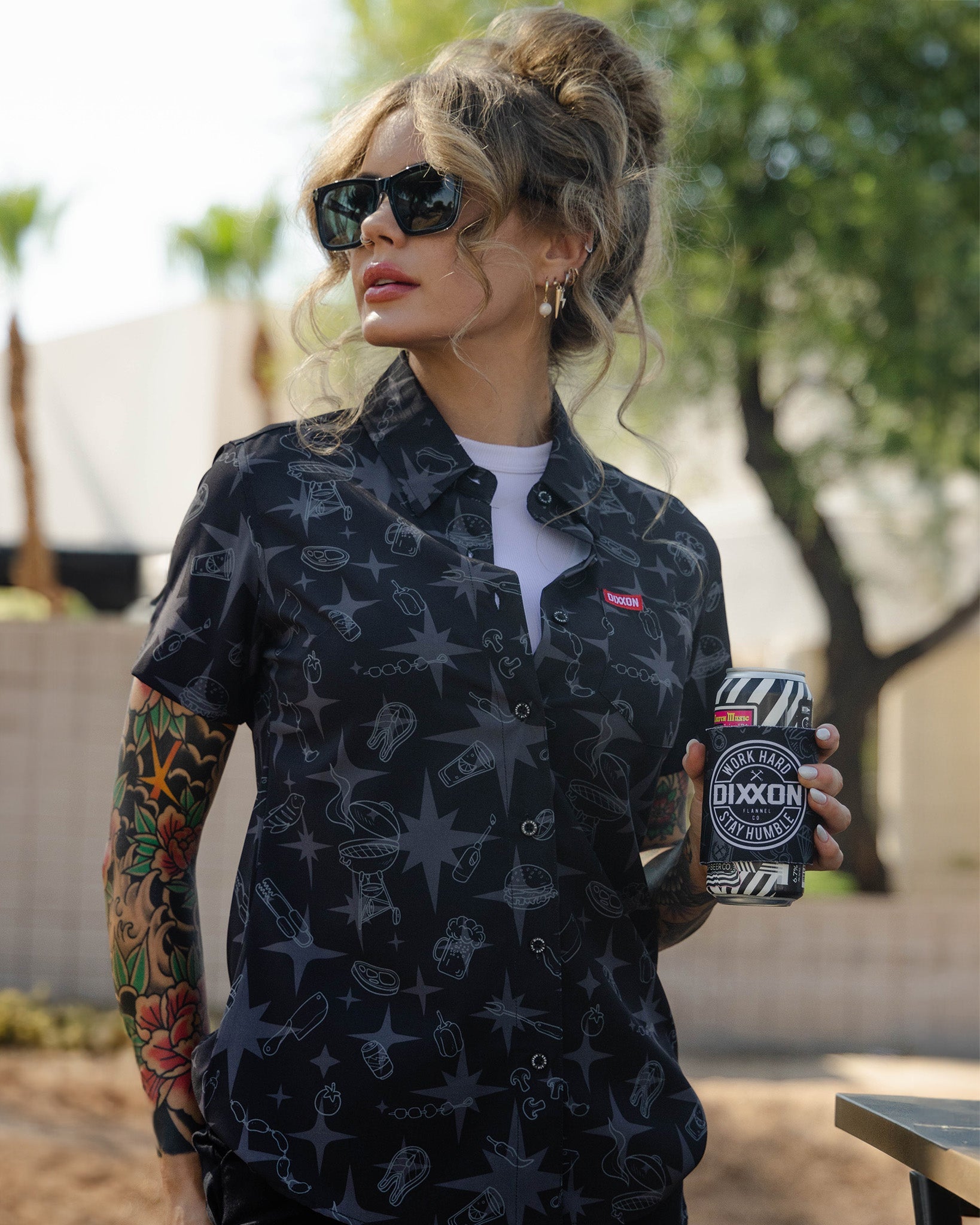 Women's Pit Boss Party Shirt - Dixxon Flannel Co. 
