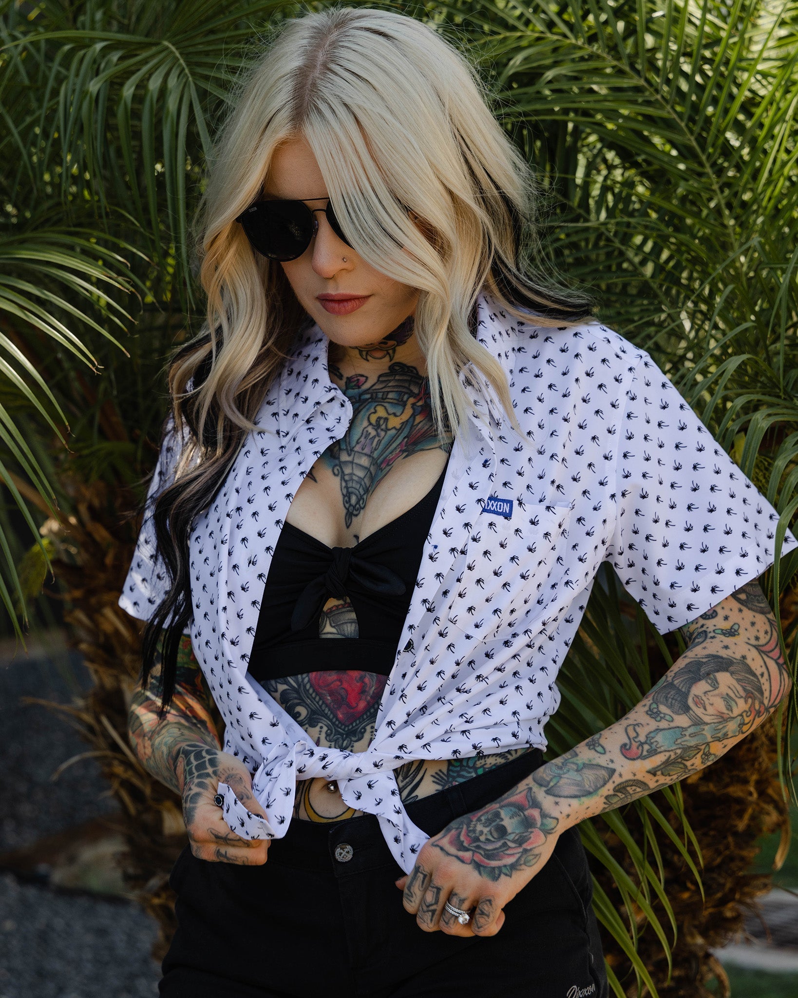 Women's Royal Palms Party Shirt - Dixxon Flannel Co.