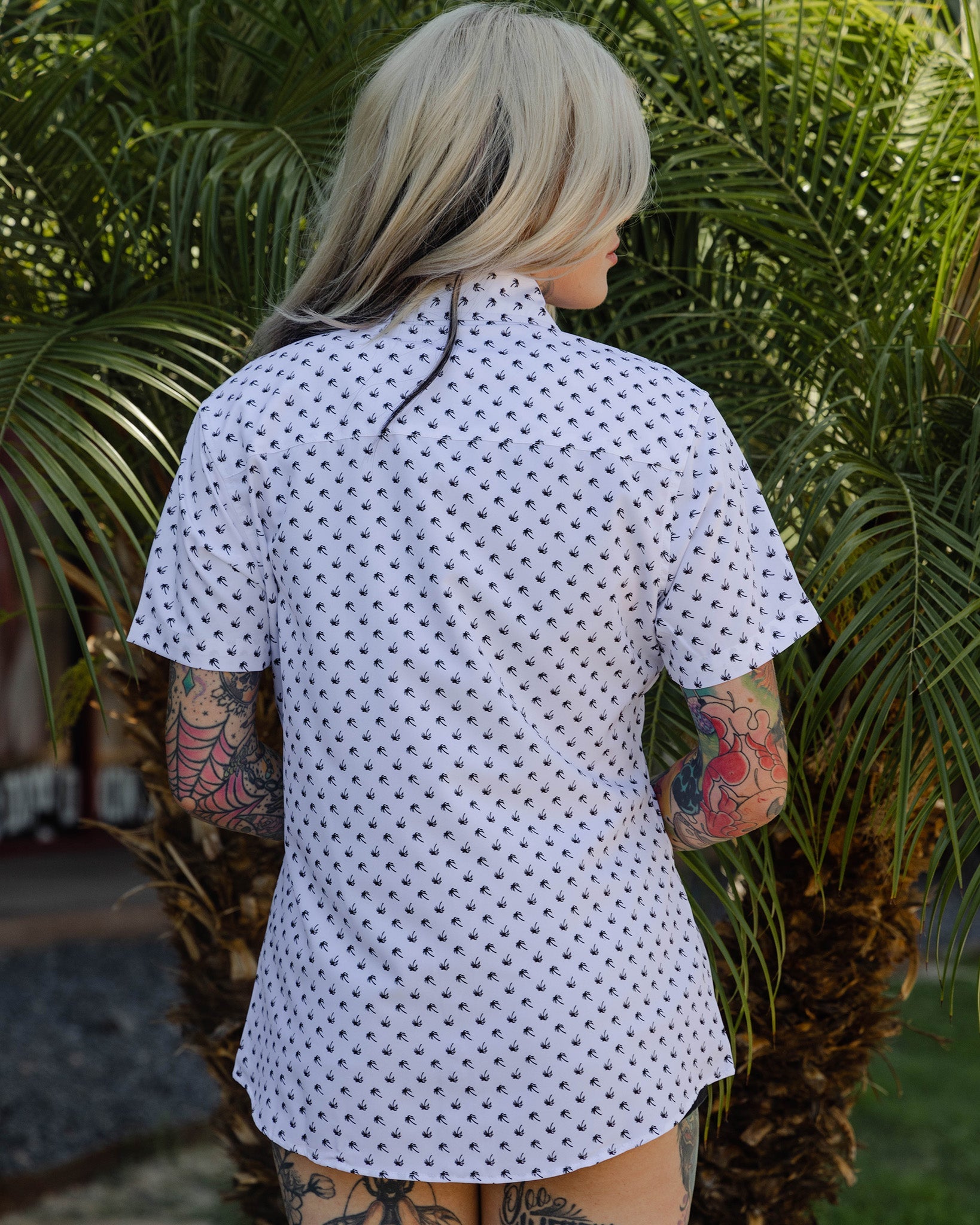 Women's Royal Palms Party Shirt - Dixxon Flannel Co.