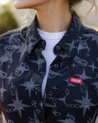 Women's Pit Boss Party Shirt - Dixxon Flannel Co. 