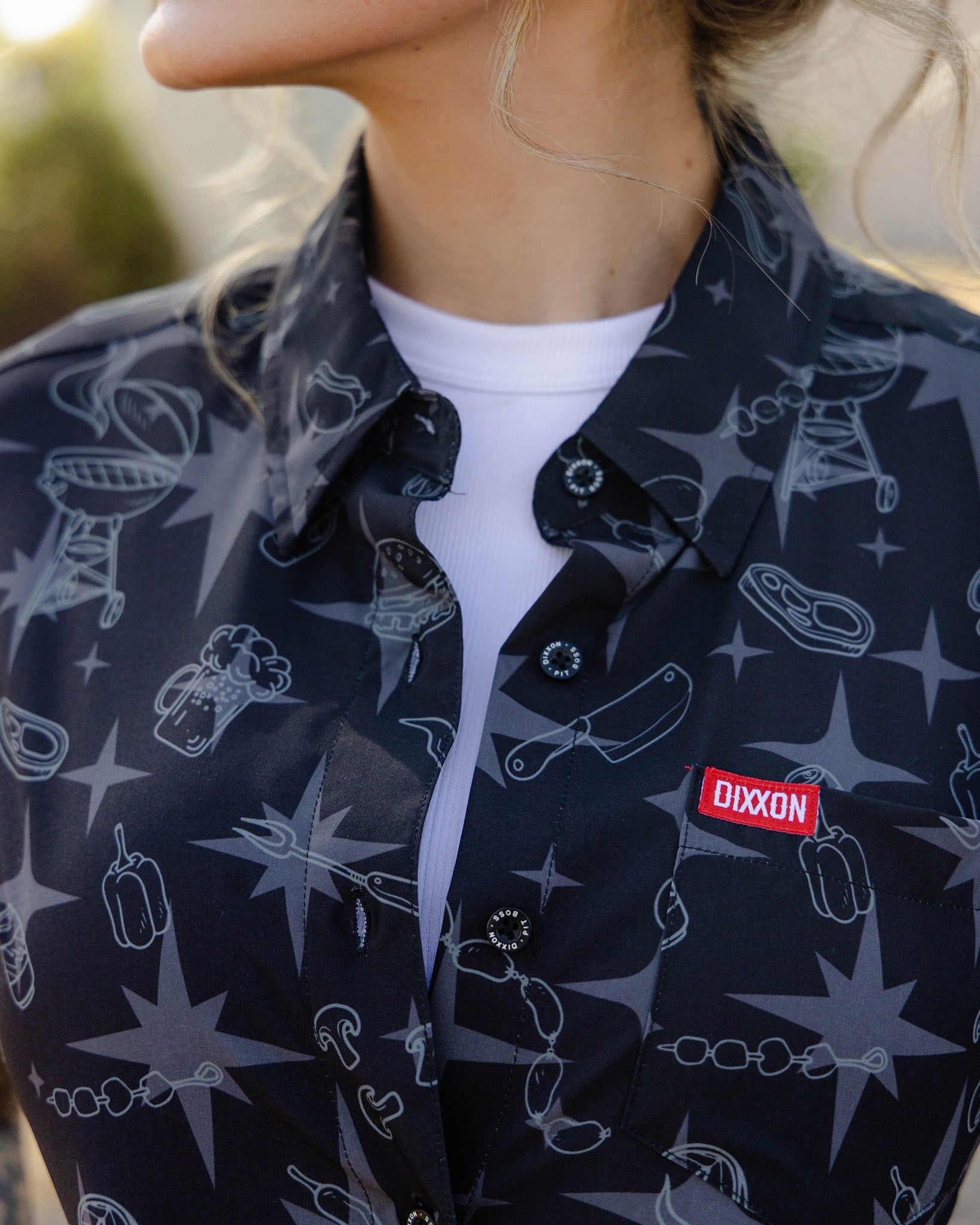 Women's Pit Boss Party Shirt - Dixxon Flannel Co. 
