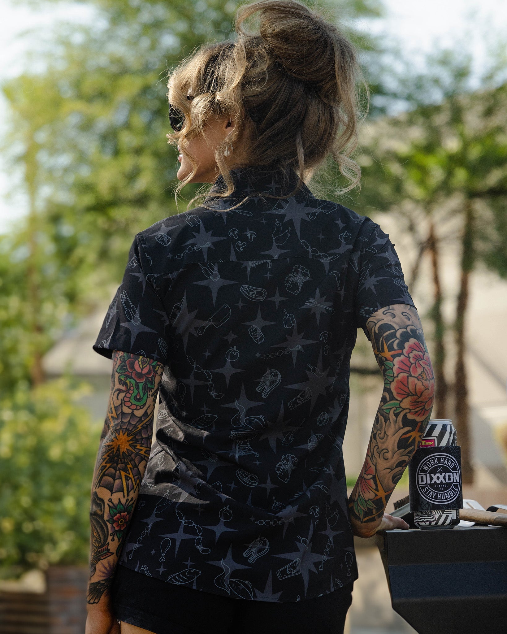 Women's Pit Boss Party Shirt - Dixxon Flannel Co. 