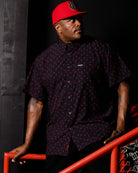 Bolt Party Shirt - Black & Red - Dixxon Flannel Co.