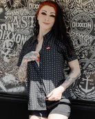 Women's Salty Dog Party Shirt - Black & White - Dixxon Flannel Co.