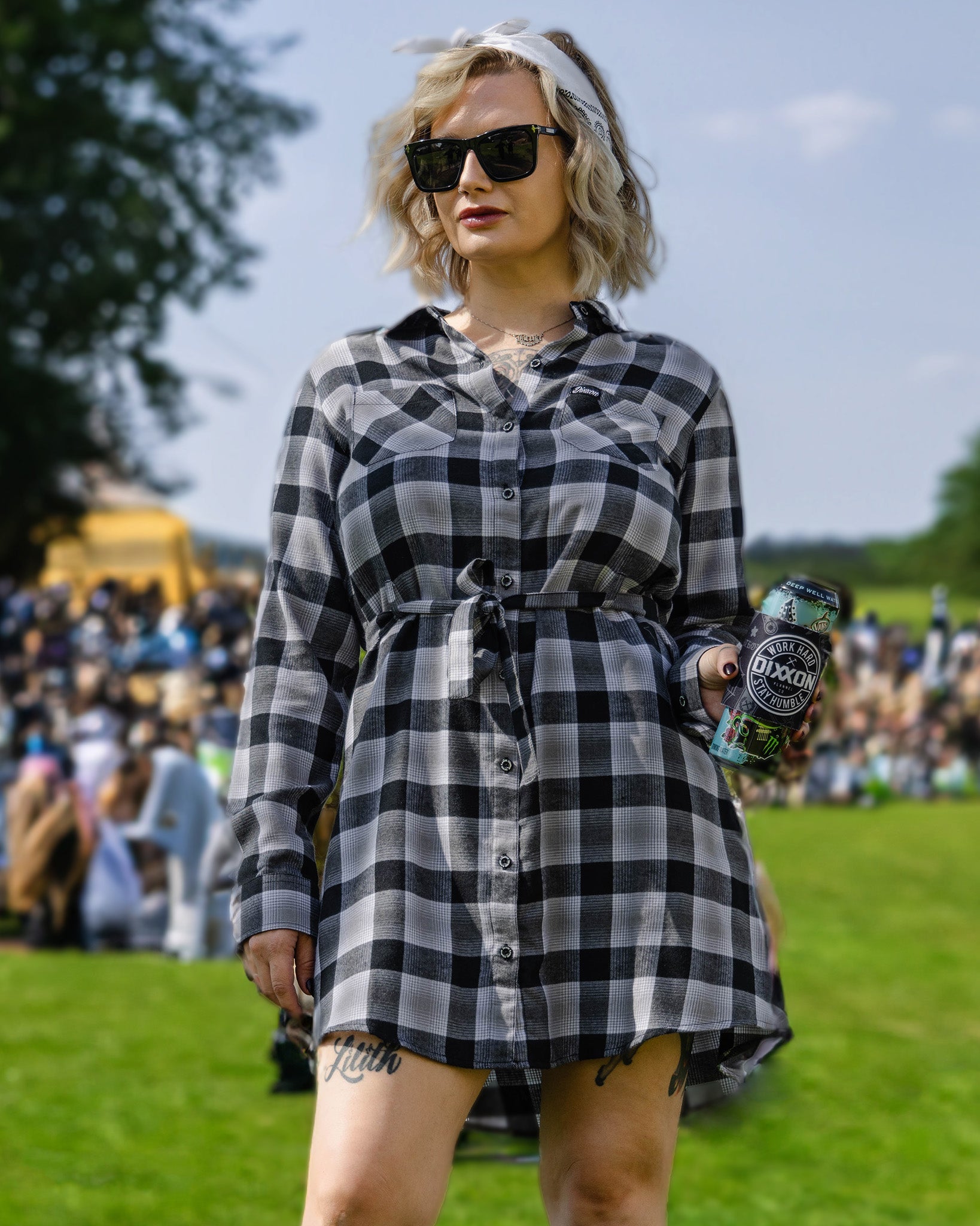 Women's Mickey Flannel Shirt Dress - Dixxon Flannel Co.