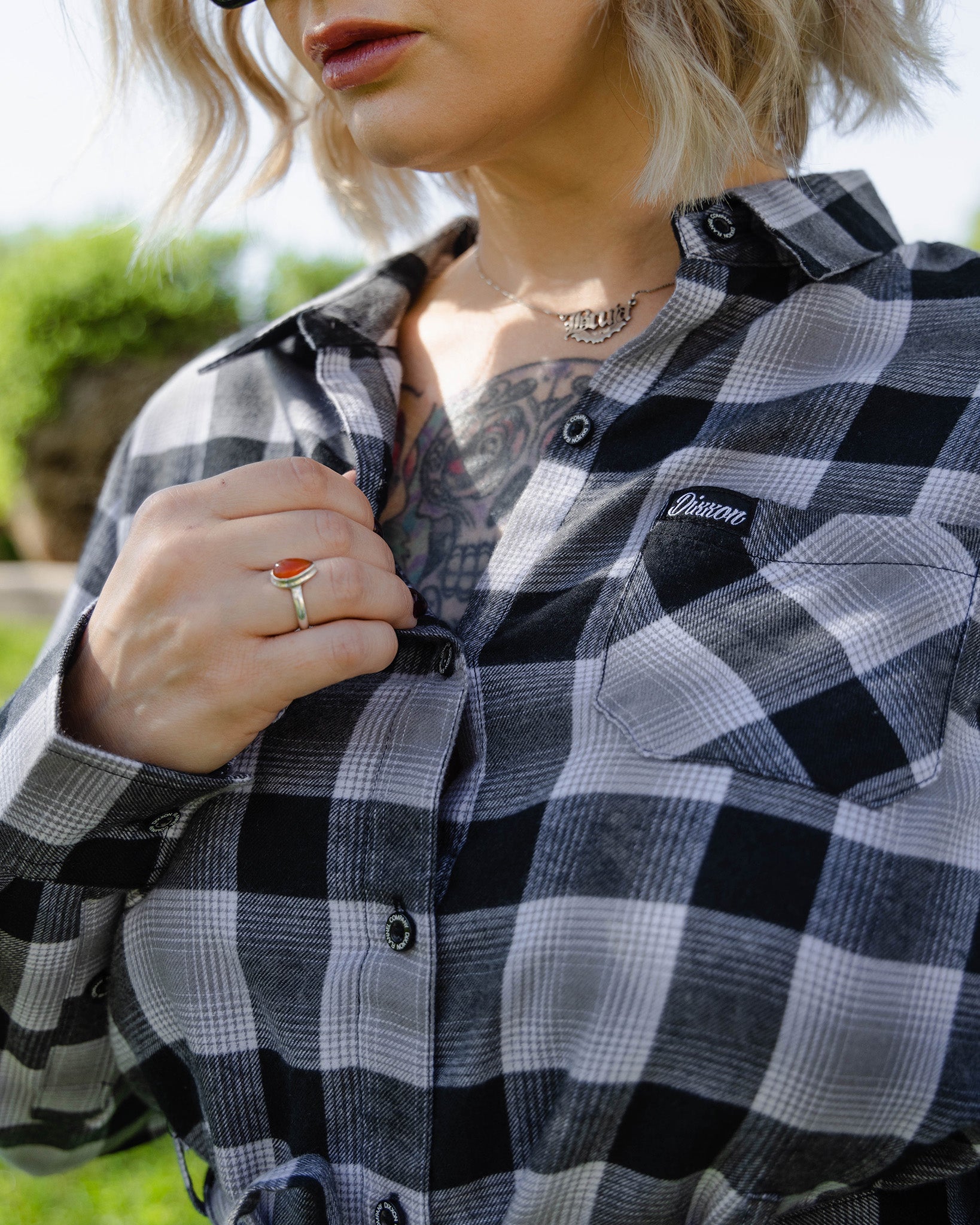 Women's Mickey Flannel Shirt Dress | Dixxon Flannel Co. DIXXON UK Women's Mickey Flannel Shirt Dress | Dixxon Flannel Co. DIXXON UK