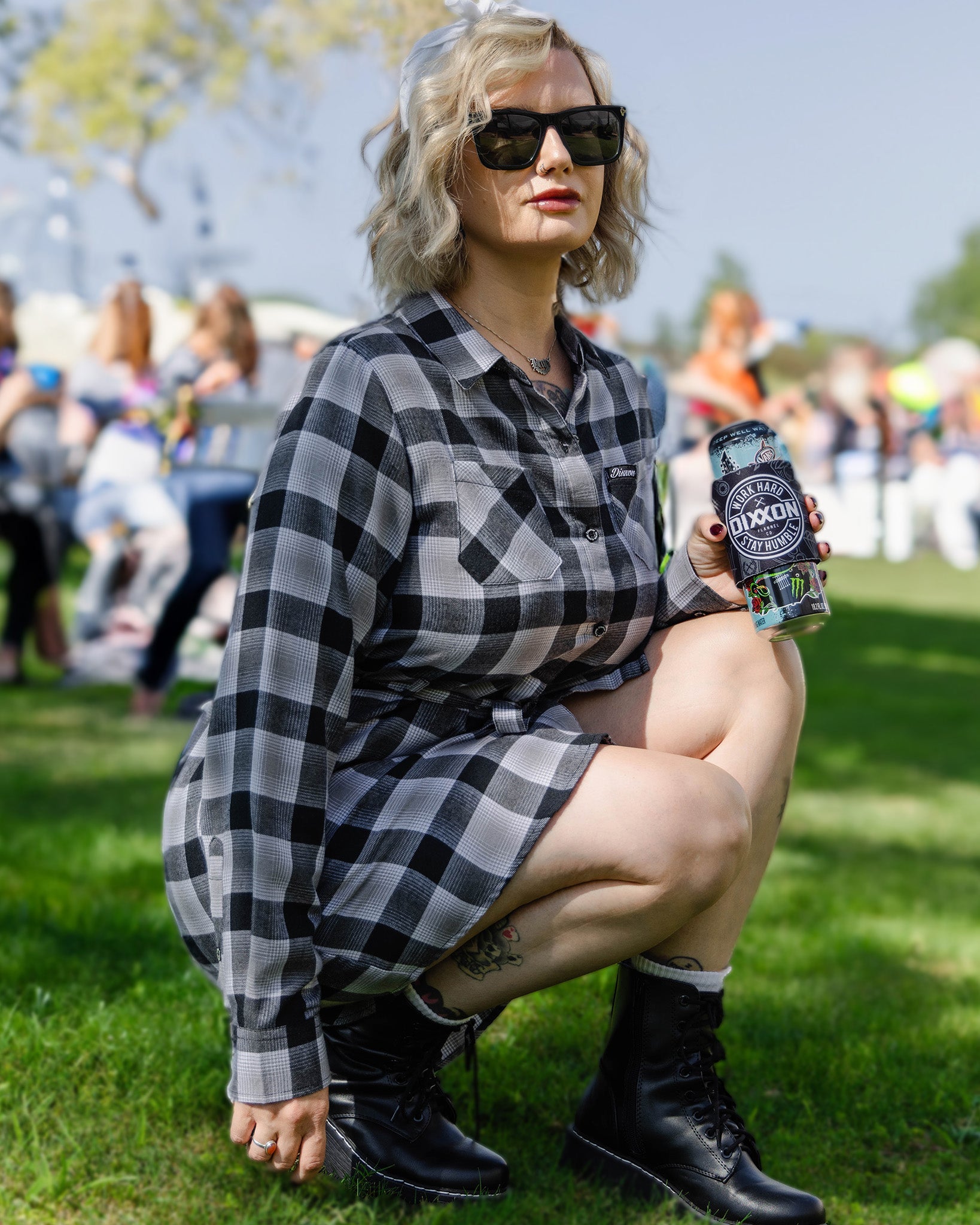 Women's Mickey Flannel Shirt Dress - Dixxon Flannel Co.
