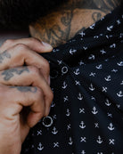 Salty Dog Party Shirt - Black & White - Dixxon Flannel Co.