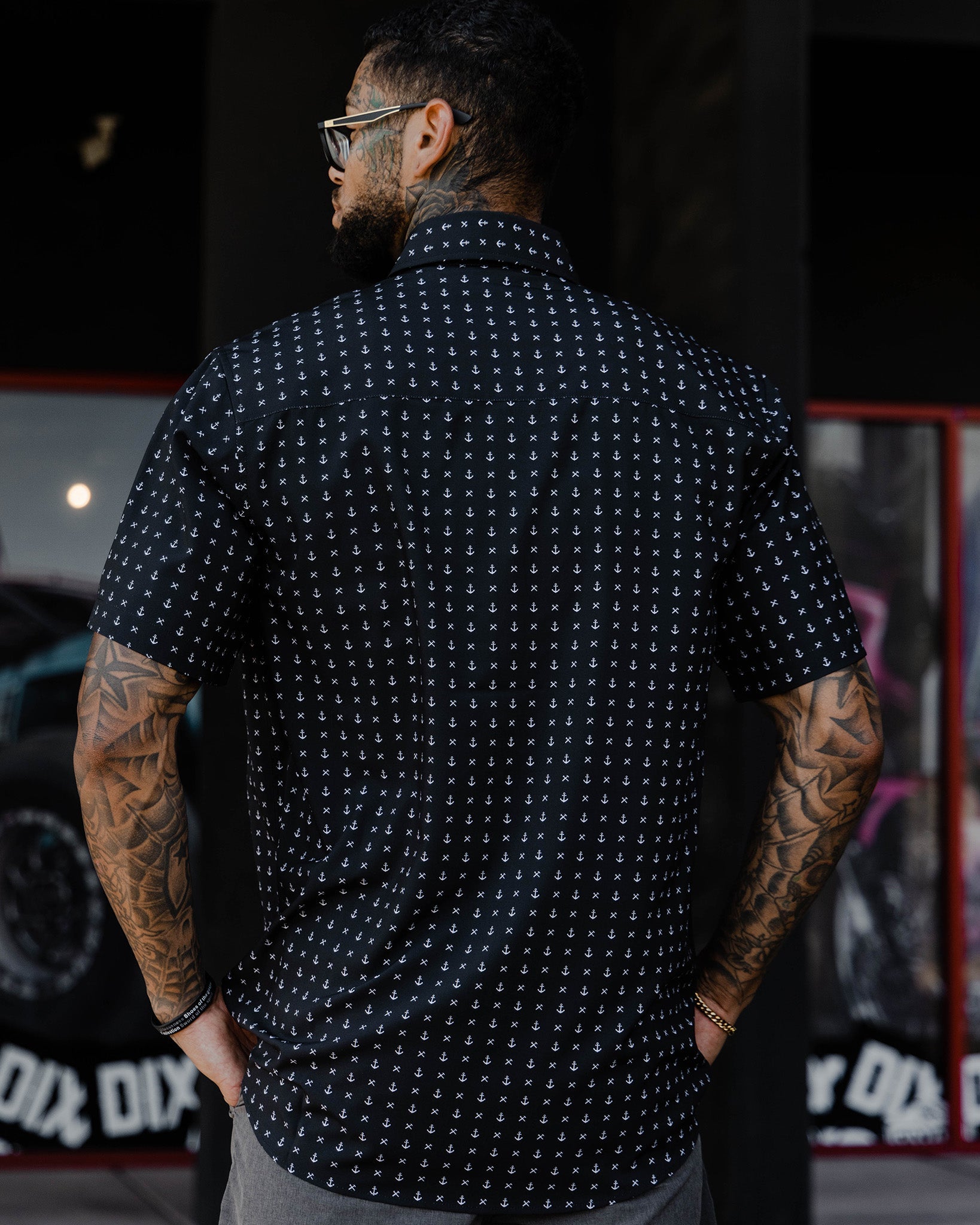 Salty Dog Party Shirt - Black & White - Dixxon Flannel Co.