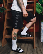 Dixxon Track Short - Black - Dixxon Flannel Co. 