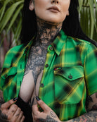 Women's Kingston Bamboo Short Sleeve - Dixxon Flannel Co.
