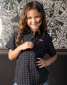 Youth Salty Dog Party Shirt - Black & White - Dixxon Flannel Co.