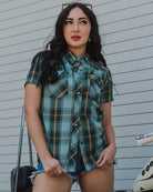 Women's The Silverton Bamboo Short Sleeve - Lasso | Dixxon Flannel Co.