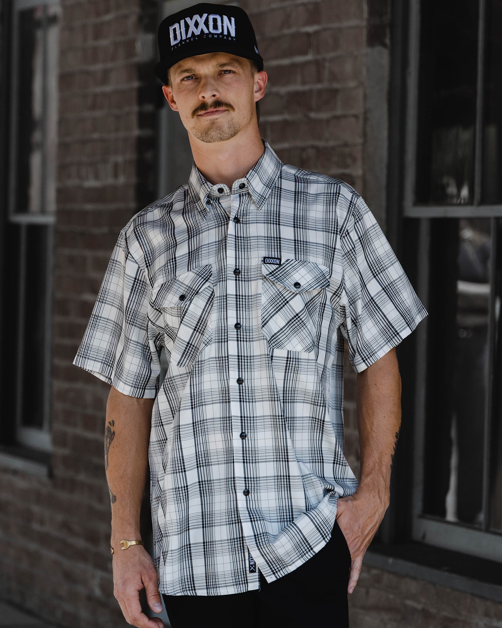 トップス Low classic HOLE POINT PRINT TOP Chaplin Bamboo Short Sleeve | Dixxon Flannel Co. – DIXXON UK