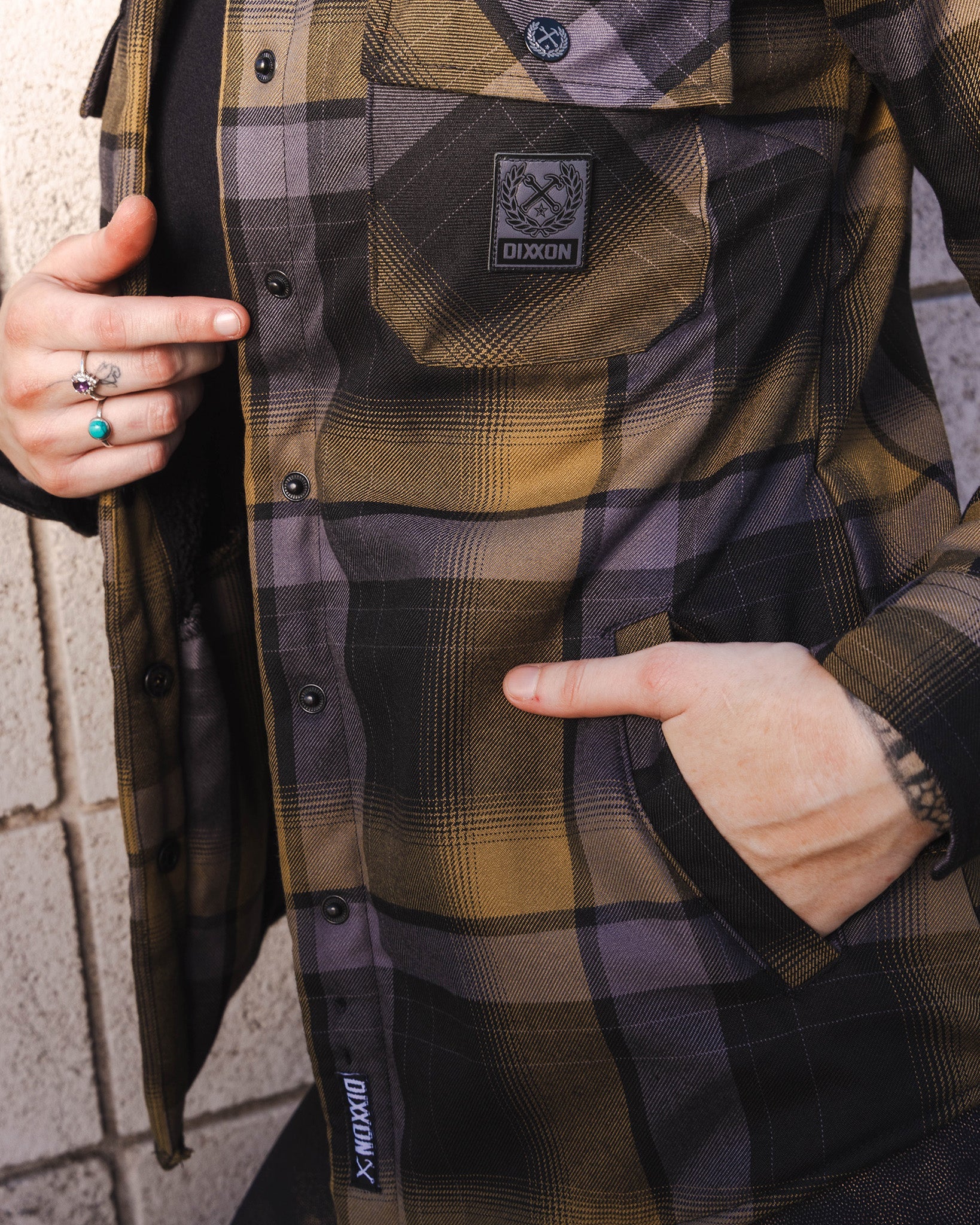 Women's The Knox Sherpa Lined Flannel - Dixxon Flannel Co.