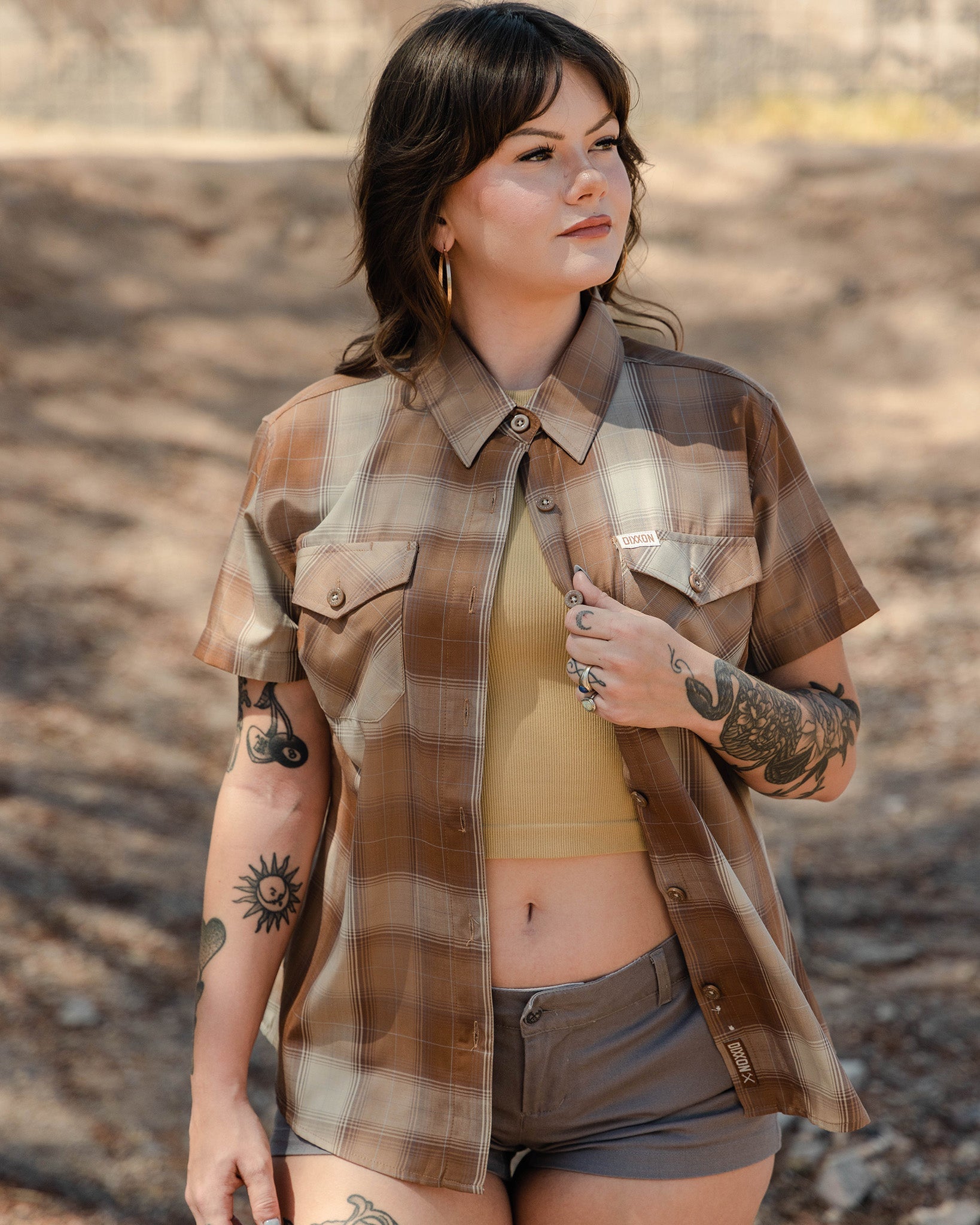 Women's Ranchero Bamboo Short Sleeve - Dixxon Flannel Co.