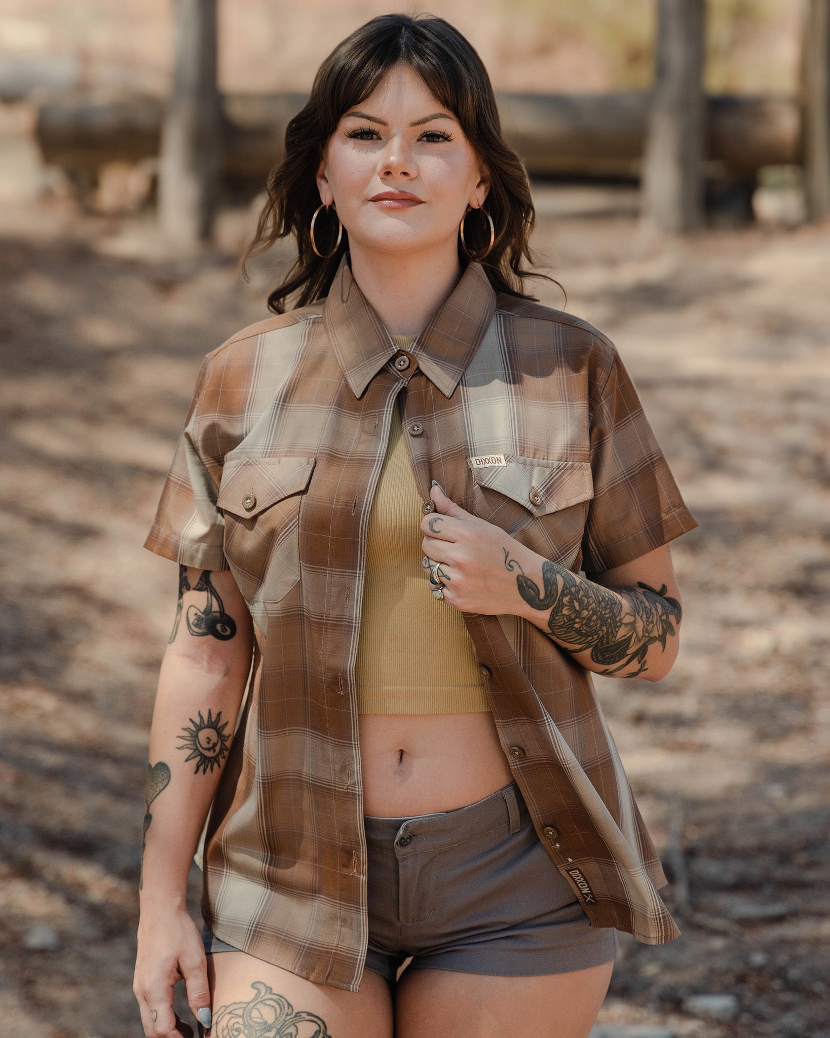 Women's Ranchero Bamboo Short Sleeve - Dixxon Flannel Co.