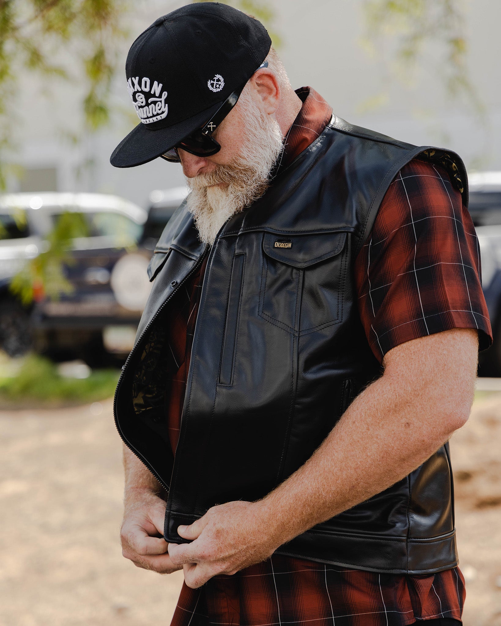 Walker Leather Vest - Black | Dixxon Flannel Co. – DIXXON UK