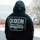 White Billboard Zip Up Hoodie - Black - Dixxon Flannel Co.