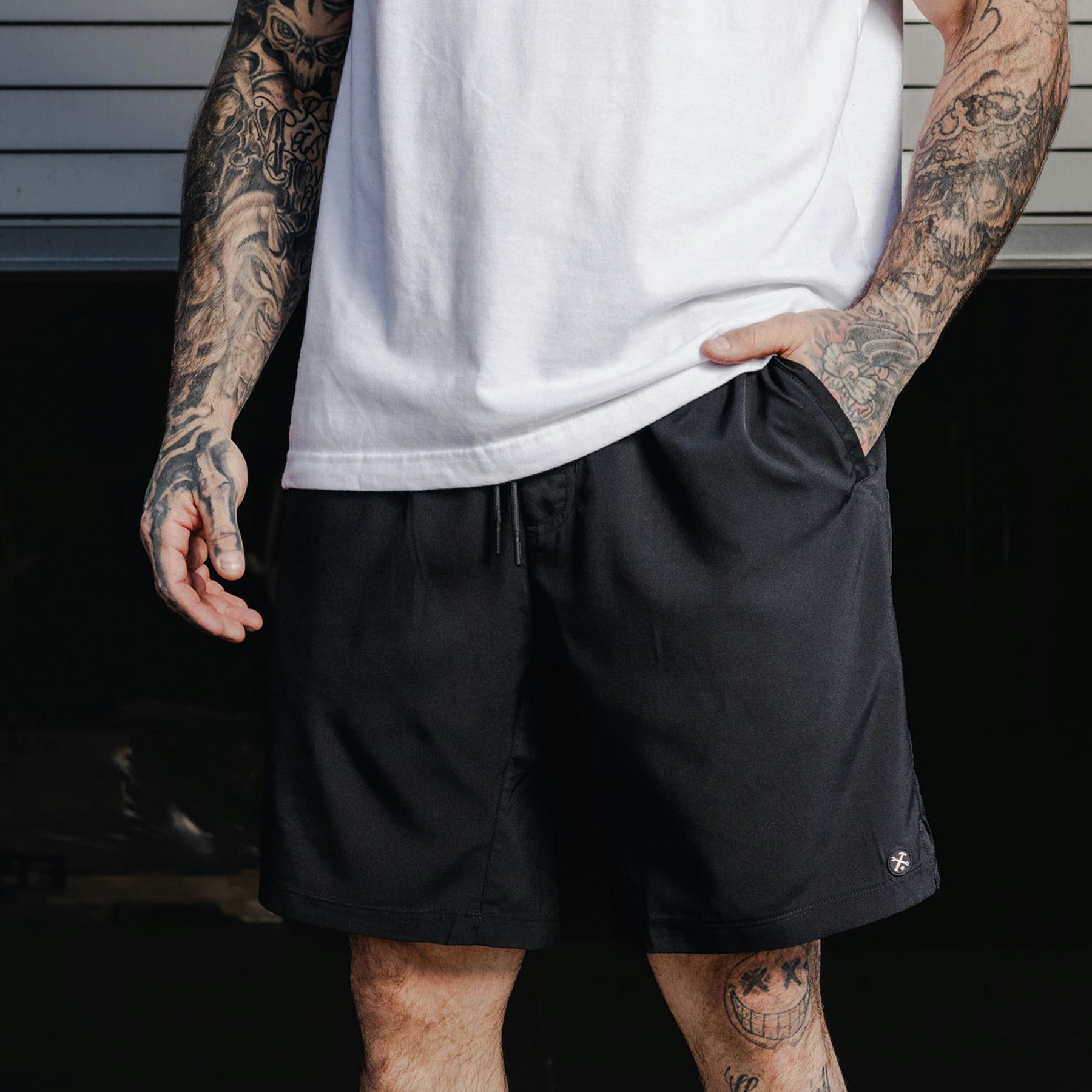 9" Gym Shorts - Black - Dixxon Flannel Co.