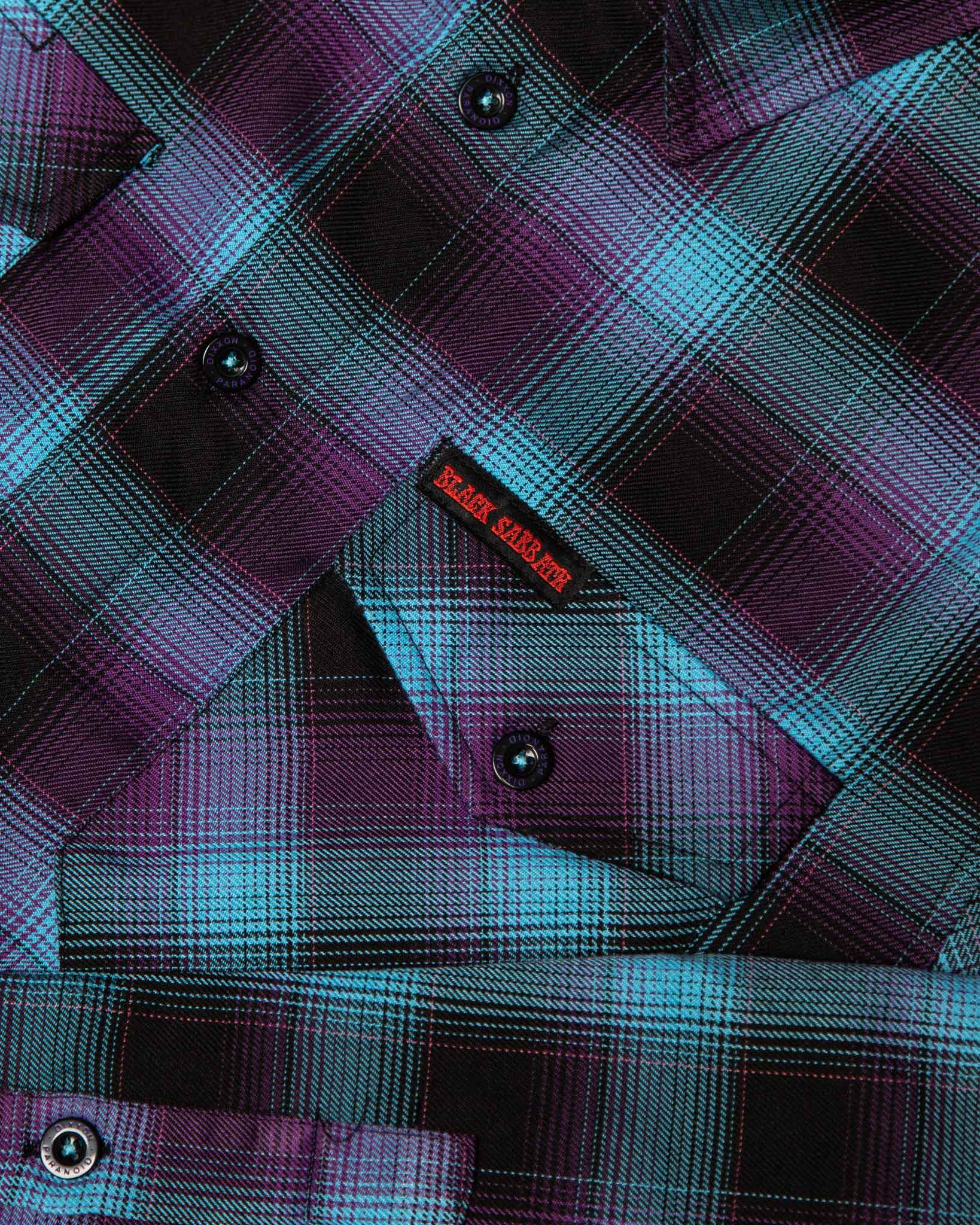 Men's Black Sabbath Paranoid Flannel - Dixxon Flannel Co.