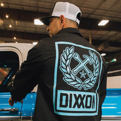 Tiffany Box Crest Coaches Jacket - Black - Dixxon Flannel Co.