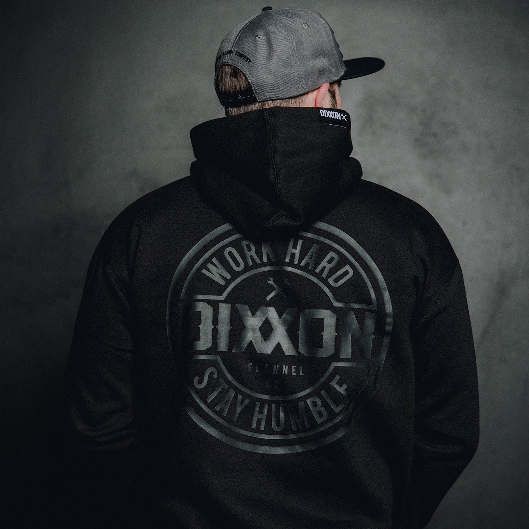 Charcoal Corpo Pullover Hoodie - Black - Dixxon Flannel Co.