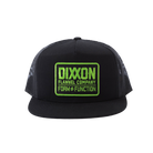 Classic Green Trucker Snapback - Black | Dixxon Flannel Co.