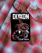 Women's Club Tattoo Snake & Eagle Flannel - Dixxon Flannel Co.