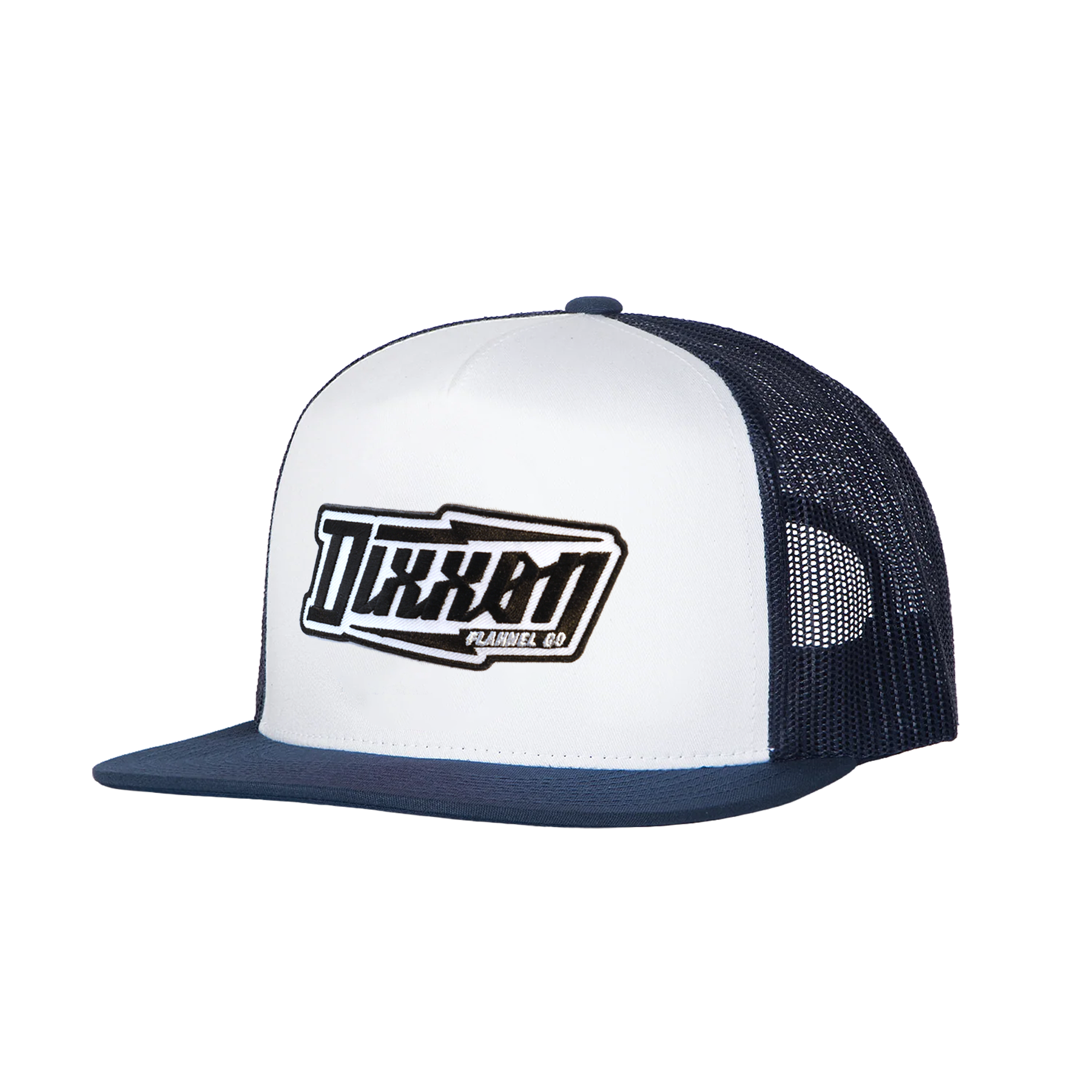 Dixxon Bolt Logo Trucker Snapback - Navy/White