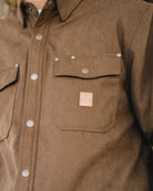 Men's Casper Suede Jacket - Brown - Dixxon Flannel Co.