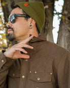 Men's Casper Suede Jacket - Brown - Dixxon Flannel Co.