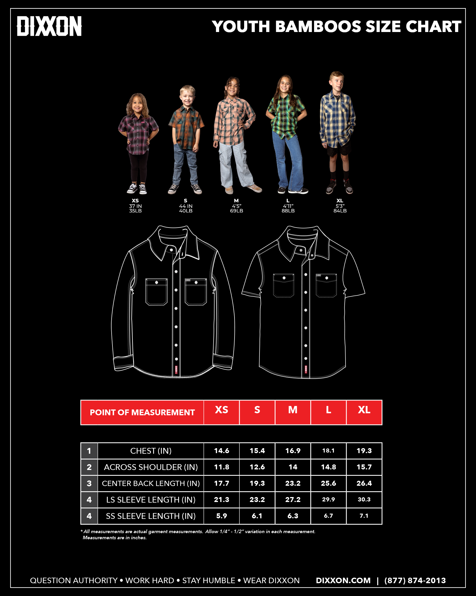 Youth Piranha Bamboo Short Sleeve - Dixxon Flannel Co.