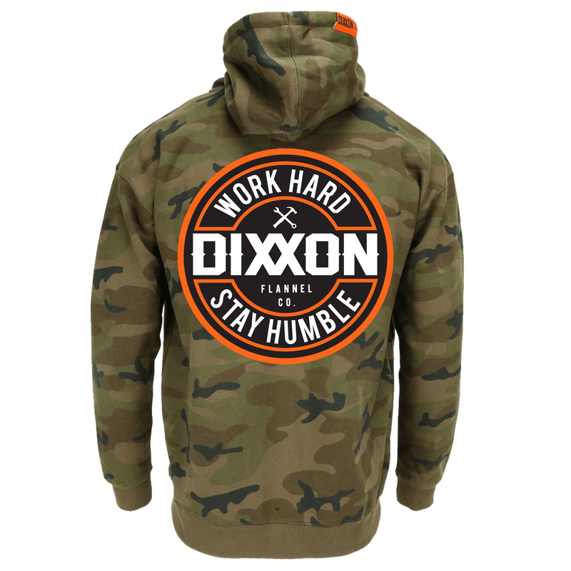 Orange outlet camo parka