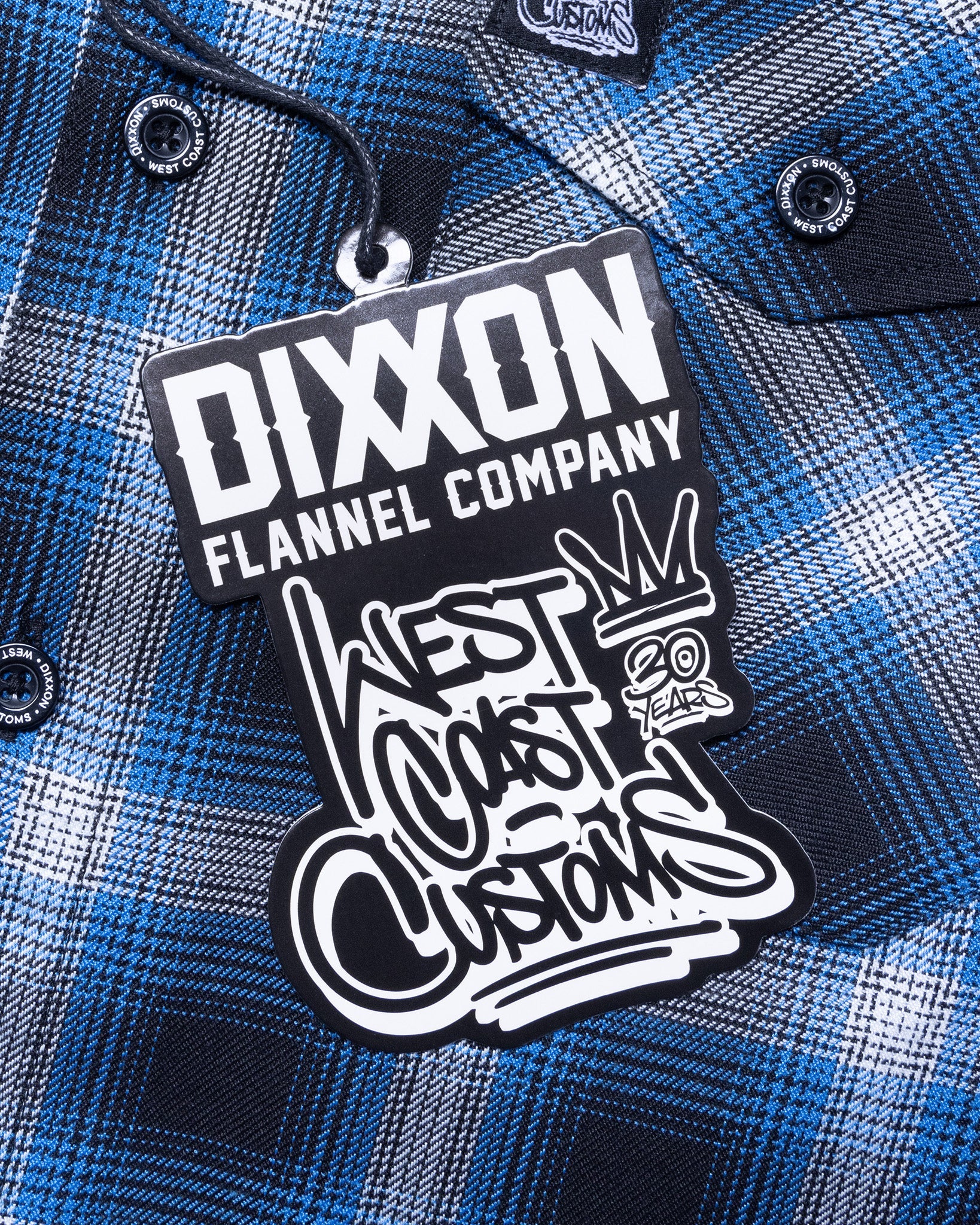 Women's West Coast Customs 30YR Flannel | Dixxon Flannel Co.