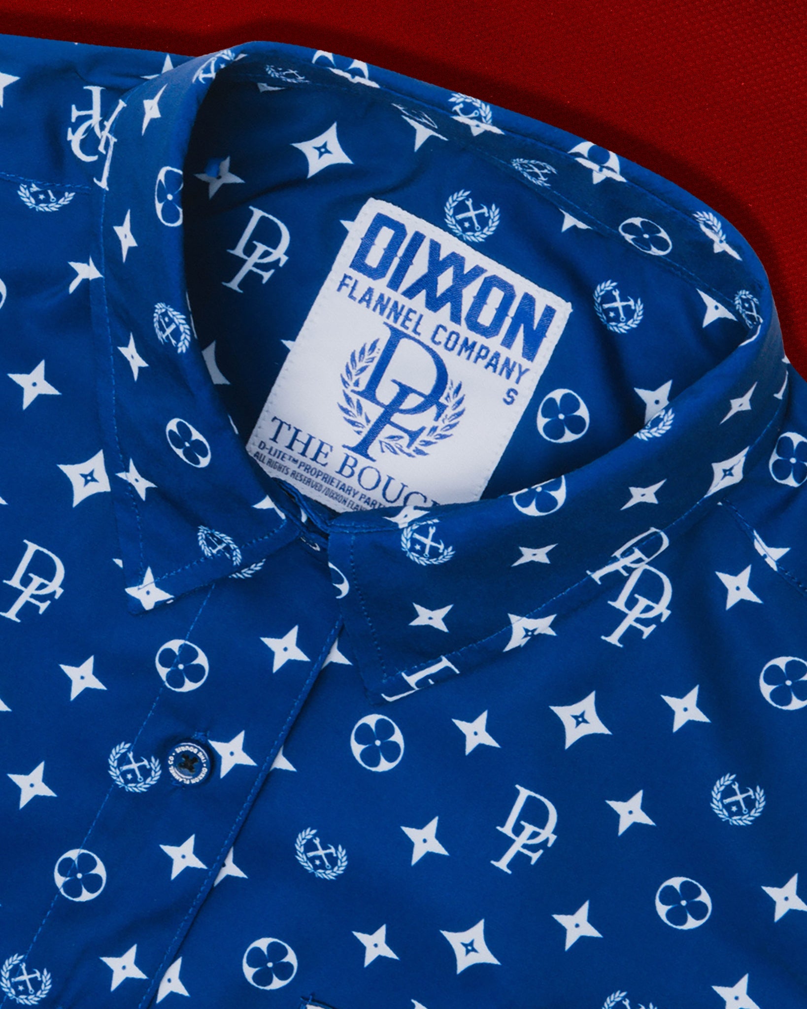 Women's Bougie Short Sleeve - Blue & White | Dixxon Flannel Co. 
