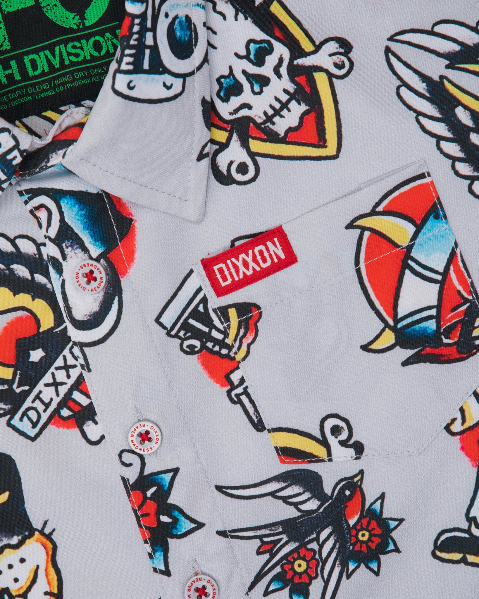 Youth Reaper Madness Full Colour Short Sleeve | Dixxon Flannel Co.