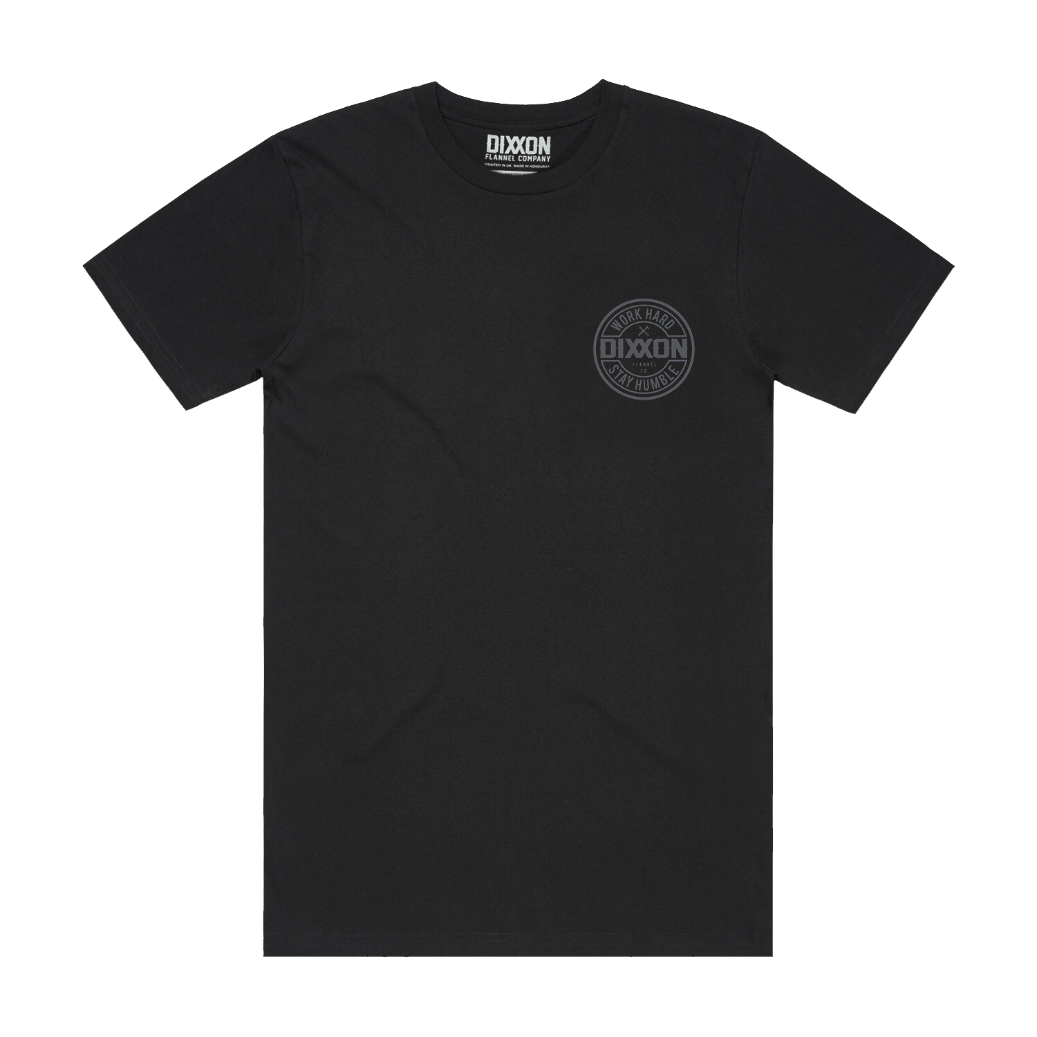 Grey Corpo T-Shirt - Black
