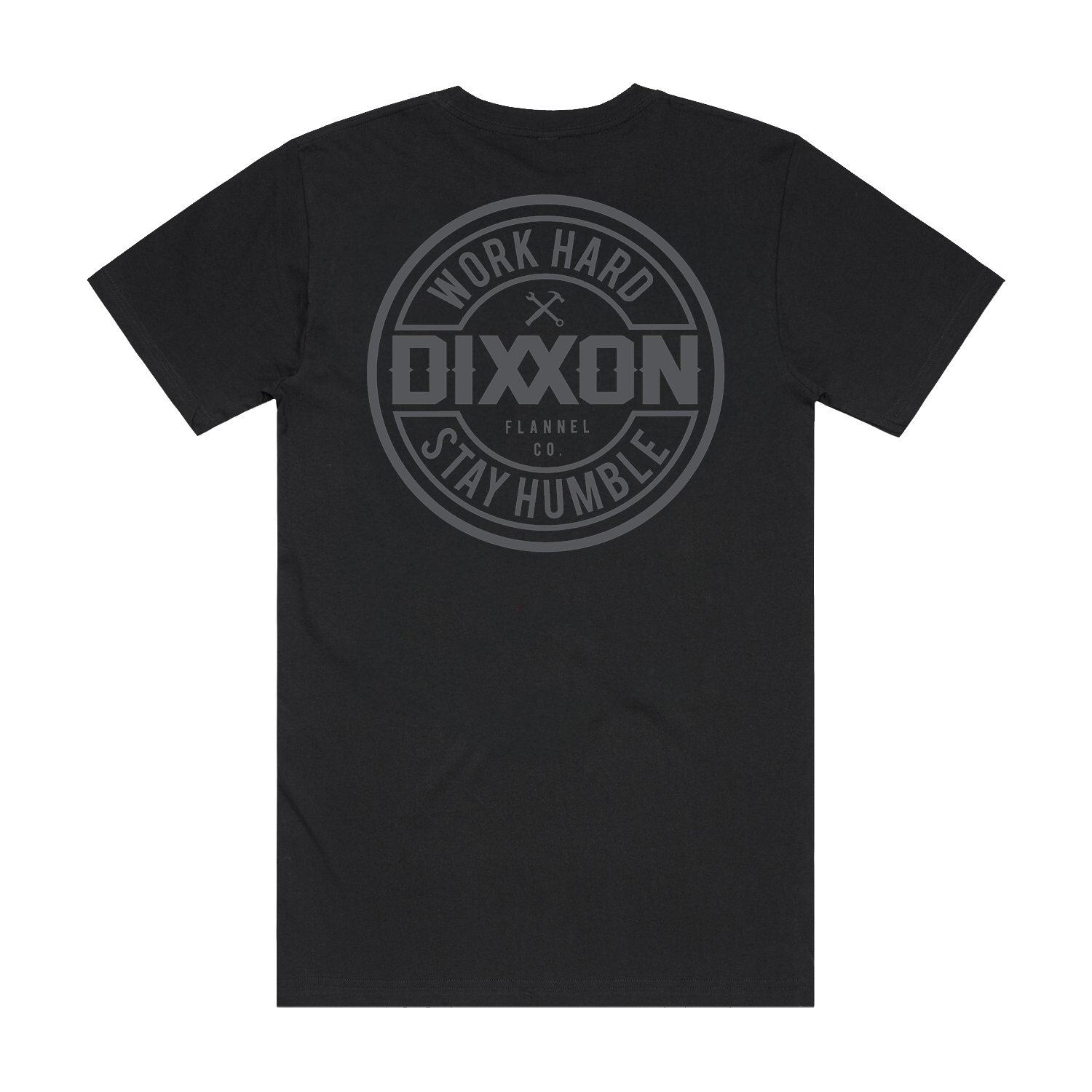 Grey Corpo T-Shirt - Black